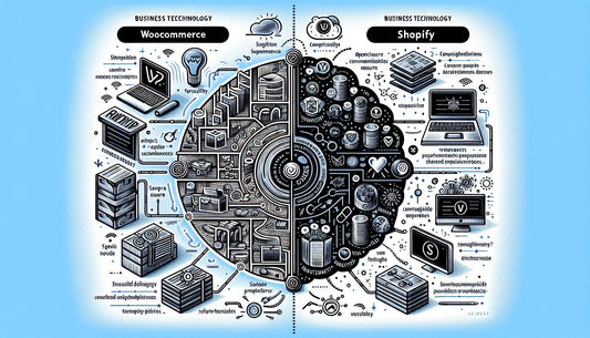 ecommerce platforms comparison, Woocommerce vs Shopify, business technology